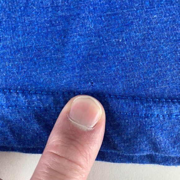 Phoenix Roadrunners Blue Short Sleeve Crewneck Shirt Mens Large READ - Picture 4 of 5